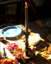 thanksgiving candle