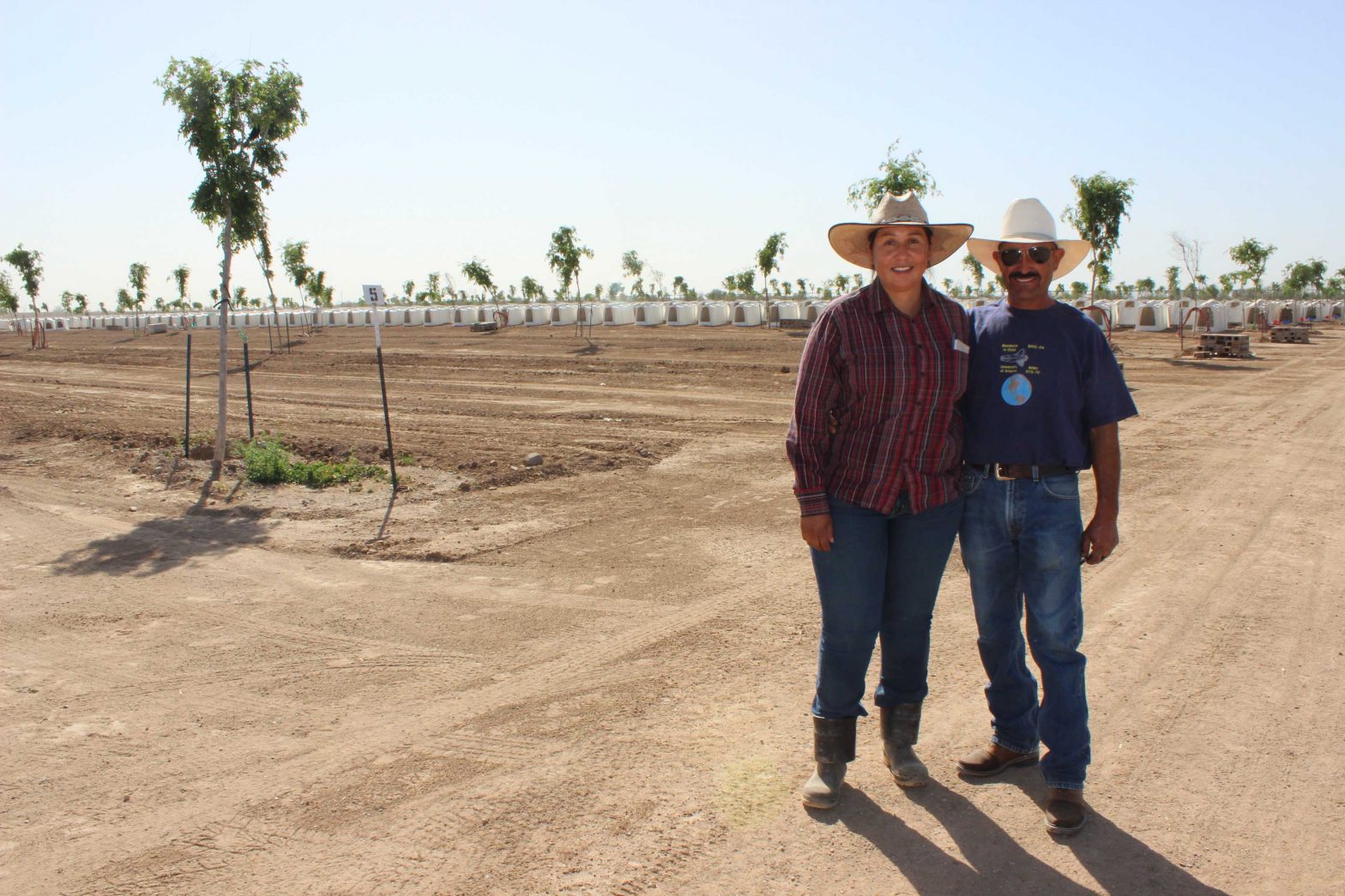 Rosa and Enrique Rodriguez work as the calf managers at T&K Red River Dairy.  The farm is located near Casa Grande, Arizona and milks about 10,400 cows.