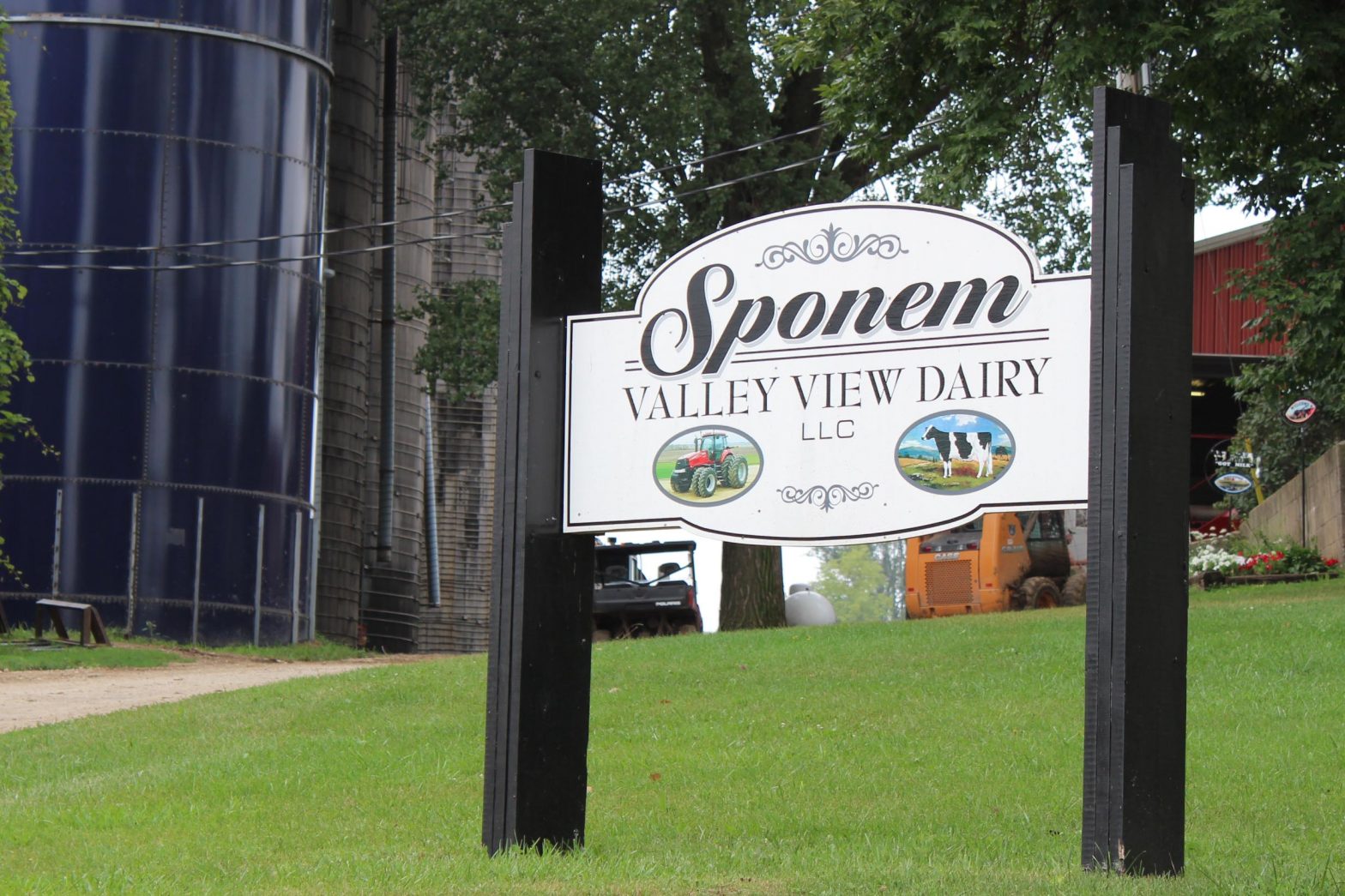 Sponem Valley View Dairy, LLC in Mount Horeb, Wisconsin is owned by Steve and Karen Sponem along with their two sons, Dustin and Travis, daughter, Ashley, and her husband, Scott.  The farm recently expanded to milk 300 cows with a total of 600 animals the farm.